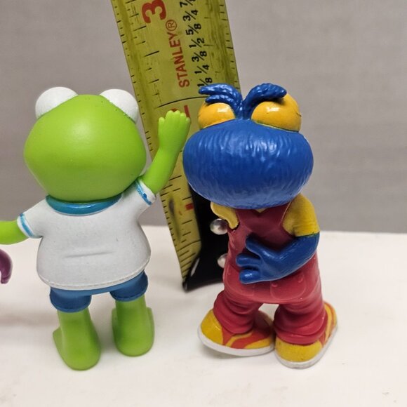 Disney Muppet Babies Sesame Street 4 Figures Ms Piggy Kermit Frog Gonzo Animal - Picture 6 of 16